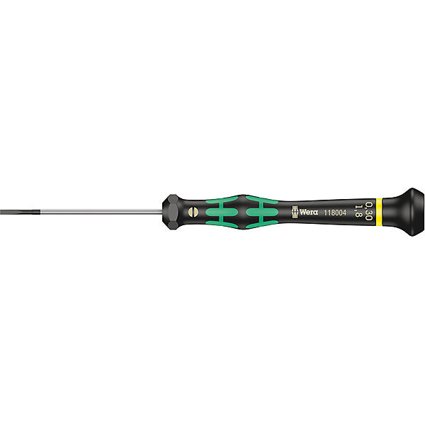 Wera Elektron. Schraubendreher 0,30x1,8x60mm 118004